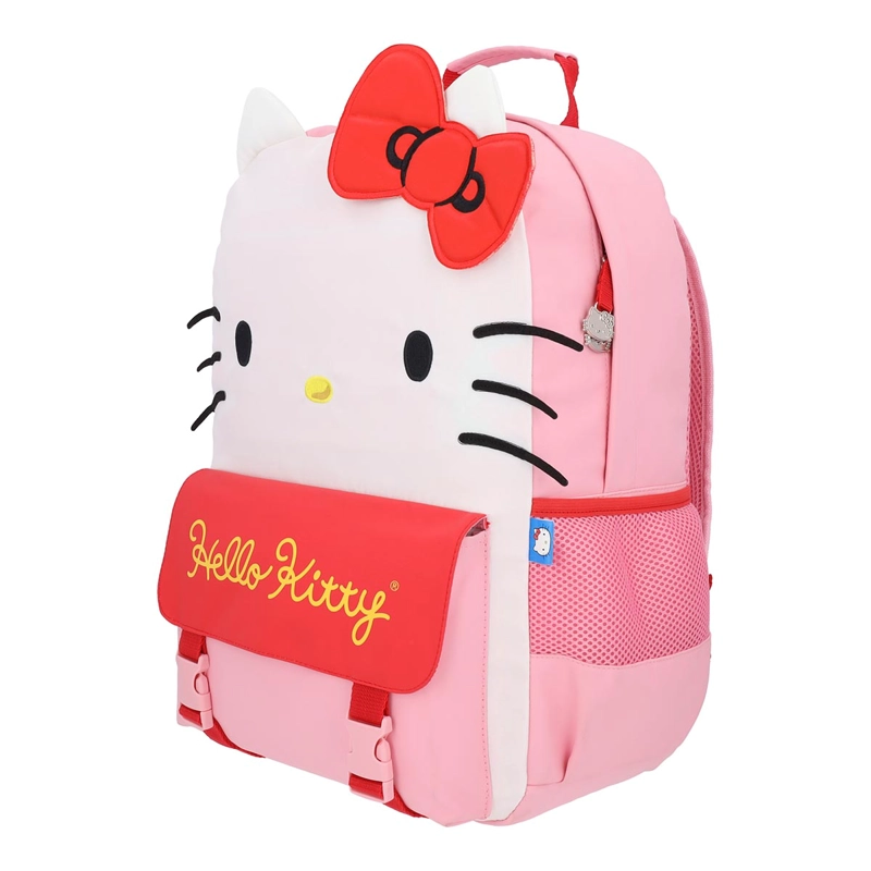MOCHILA HELLO KITTY JUVENIL SMILE PINK 17L - 8