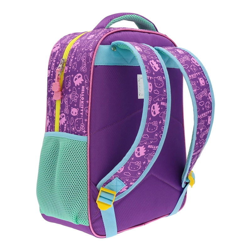 MOCHILA HELLO KITTY AND FRIENDS INFANTIL AZUL 14L - 5