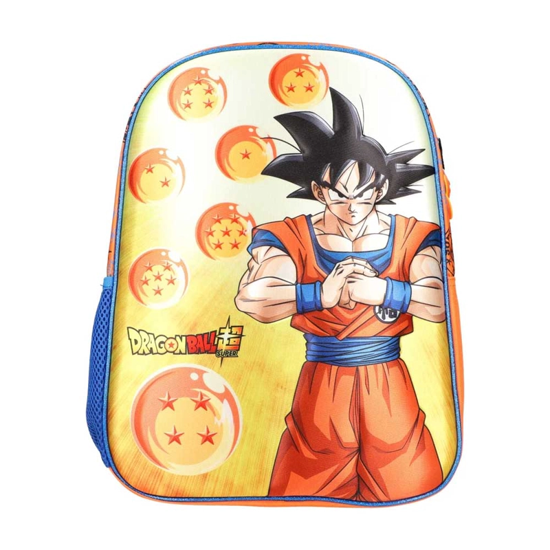 SET MOCHILAS 3 EN 1 DRAGON BALL ESFERAS DEL DRAGON NARANJA 14L - 2