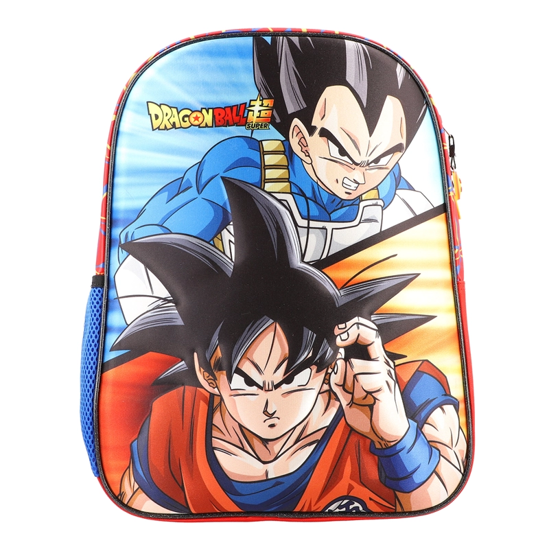 SET MOCHILAS 3 EN 1 DRAGON BALL S INFANTIL AZUL NARANJA 14L - 2
