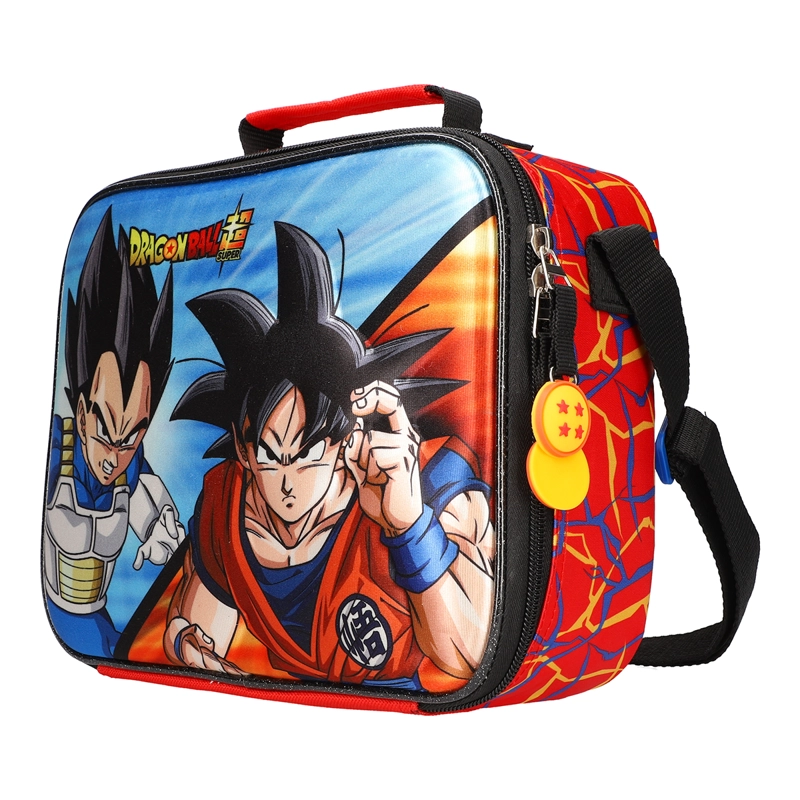 SET MOCHILAS 3 EN 1 DRAGON BALL S INFANTIL AZUL NARANJA 14L - 6
