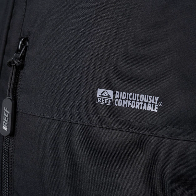 PARKA HOMBRE REEF FULL ZIPPER NEGRO - 4
