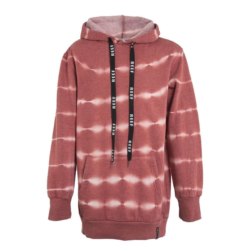 POLERON HOODIE LIVIANO CALCE LARGO NIÑO REEF BURGUNDY - 2