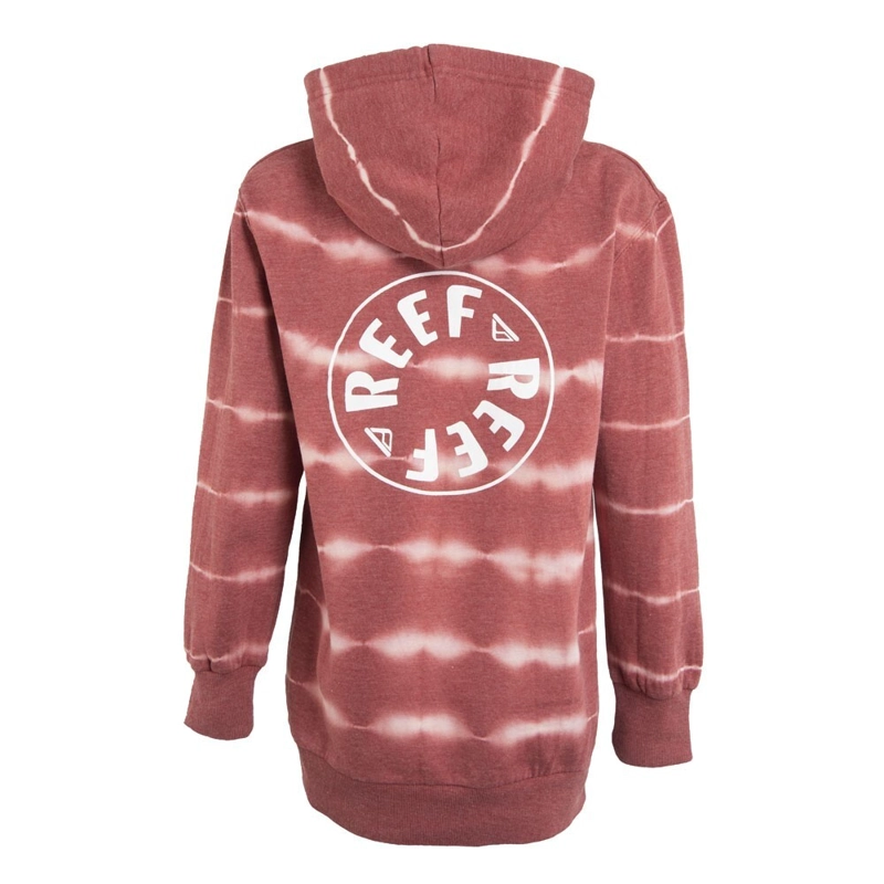 POLERON HOODIE LIVIANO CALCE LARGO NIÑO REEF BURGUNDY - 4
