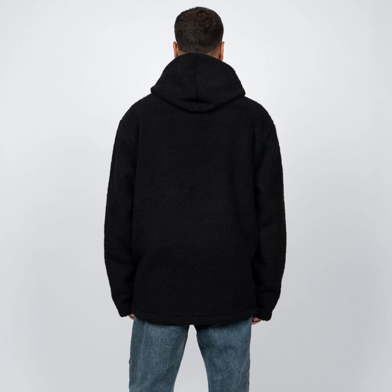 POLERON SHERPA HOMBRE REEF FULL ZIPPER NEGRO - 3