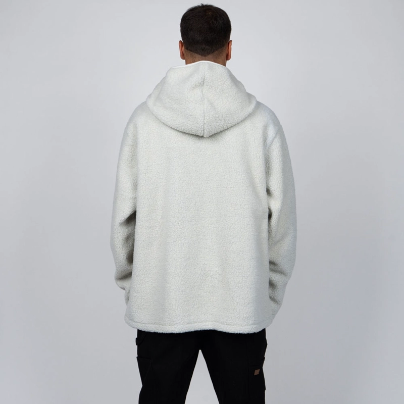 POLERON SHERPA HOMBRE REEF FULL ZIPPER BEIGE - 3