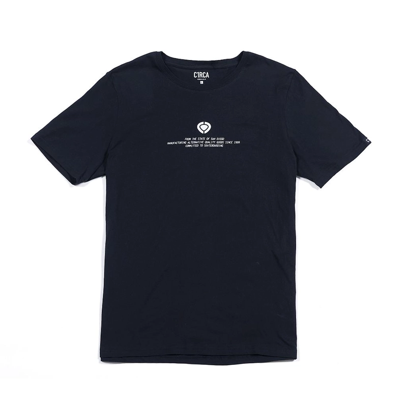 POLERA CIRCA LOCK TEE ALGODON NEGRO - 1