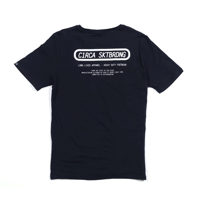 POLERA CIRCA LOCK TEE ALGODON NEGRO - 2