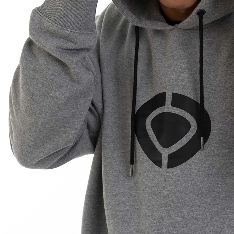 POLERON CIRCA BIG LOGO HOOD GRIS - 5