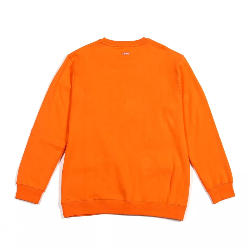 POLERON CIRCA LOWER CREW OVERSIZE NARANJO - 2