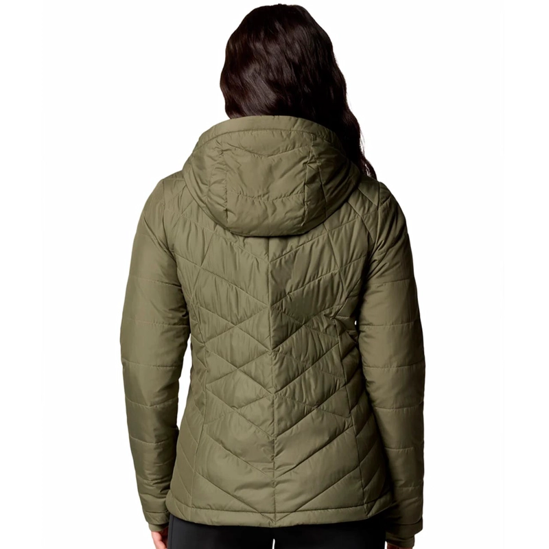PARKA AISLANTE MUJER COLUMBIA HEAVENLY HOODIE VERDE - 3