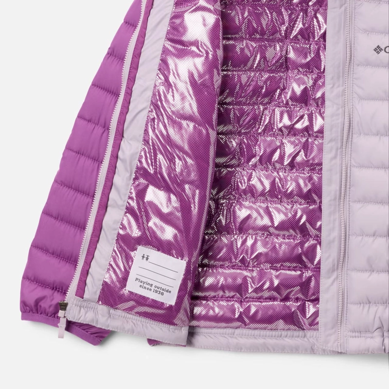 PARKA AISLANTE NIÑA COLUMBIA POWDER LITE II HOODED JACKET - 3