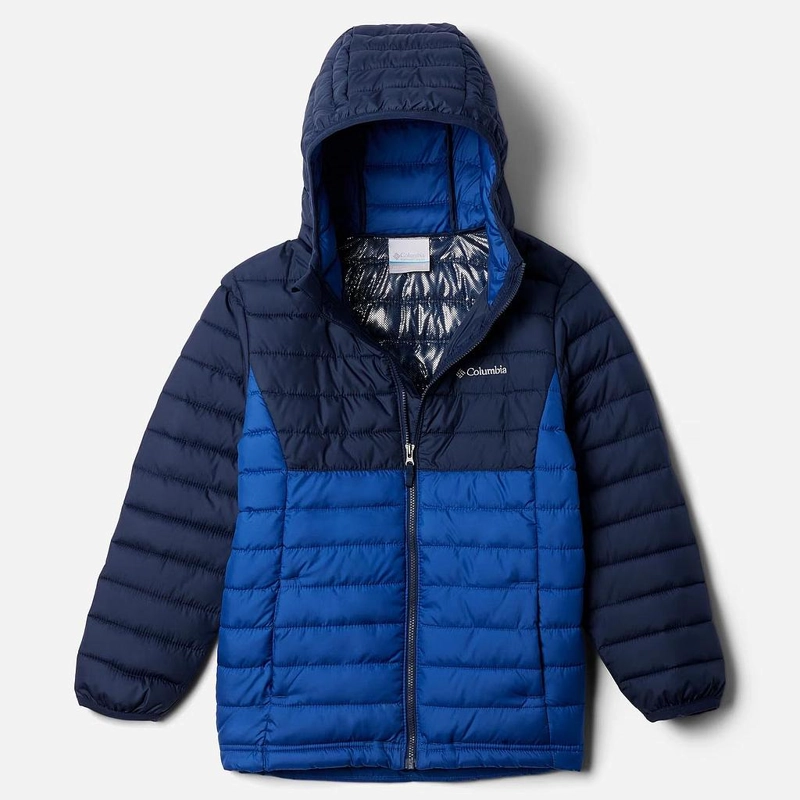 PARKA AISLANTE NIÑO COLUMBIA POWDER LITE II HOODED JACKET - 1