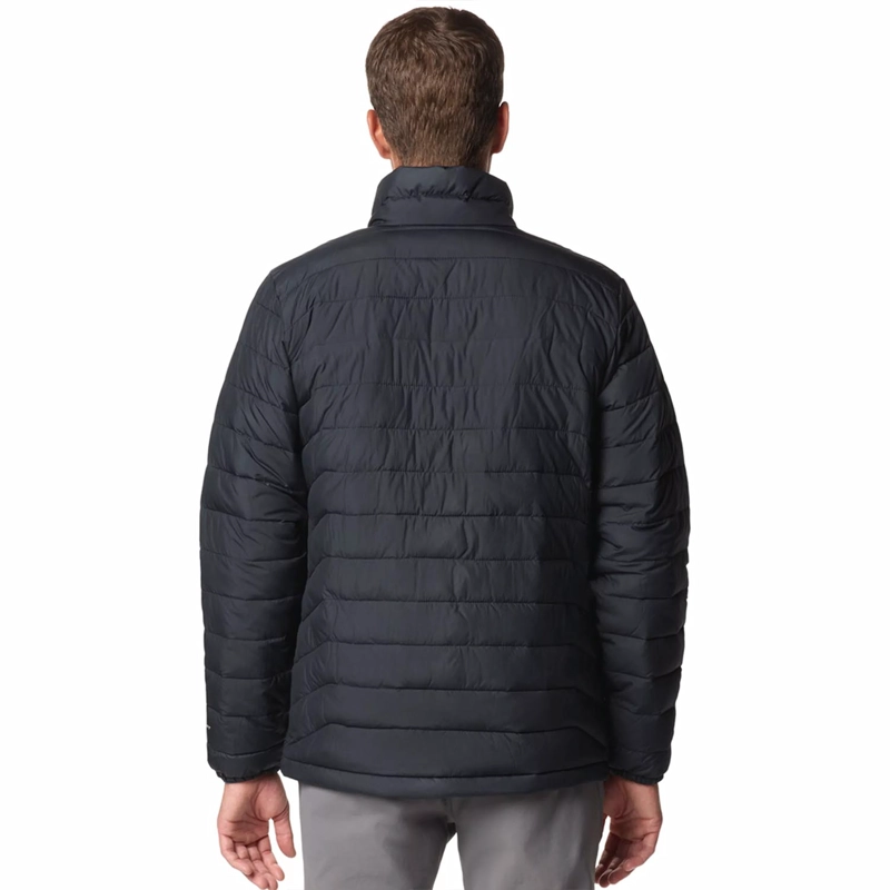 PARKA AISLANTE HOMBRE COLUMBIA POWDER LITE II NEGRO - 2