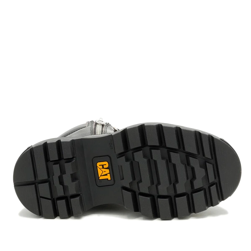 BOTIN MUJER CAT BOLDER ZIP PLATAFORMA CUERO - 7