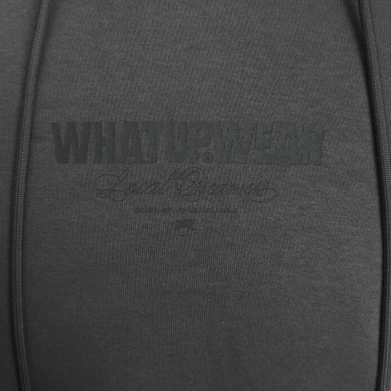 POLERON HOODIE WATSUP WEAR GRIS - 3