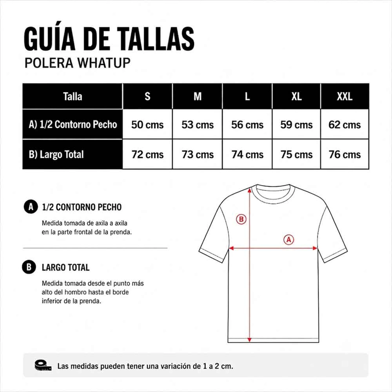 POLERA HOMBRE 2011 STREETWEAR NEGRO WHATUP - 5