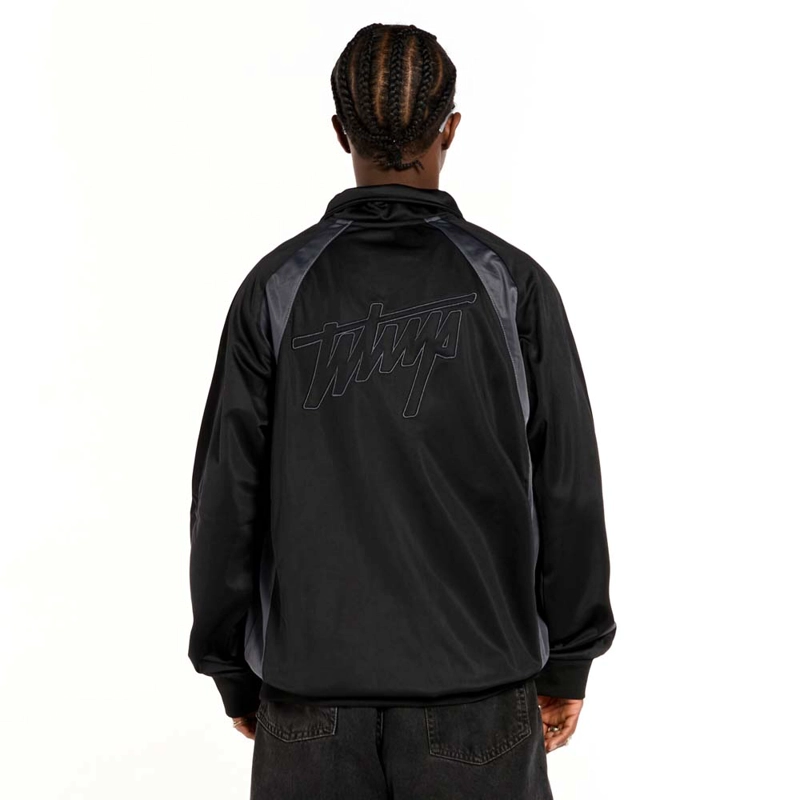 POLERON HOMBRE WHATUP TRACKTOP BLACK - 2