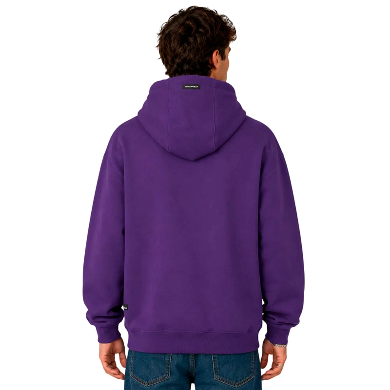 POLERON HOMBRE WHATUP HOODIE HOLY MARIE PURPLE - 2