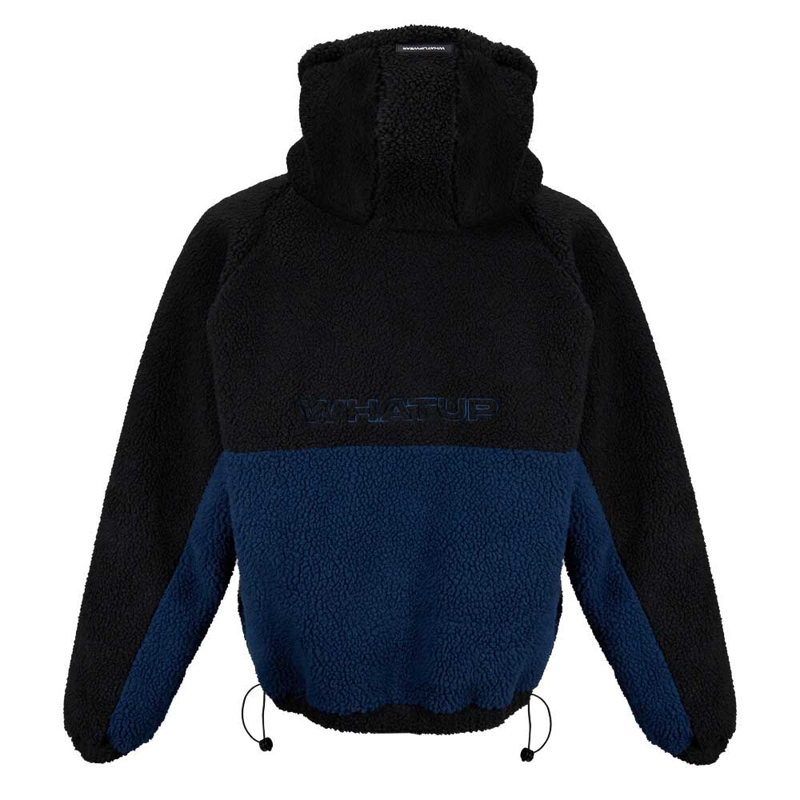 SHERPA HOMBRE WHATUP FULL ZIPPER BLACK BLUE - 5