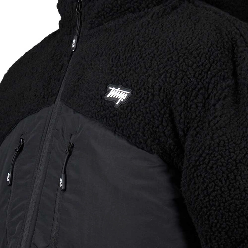 SHERPA HOMBRE WHATUP FULL ZIPPER BLACK BLACK - 3