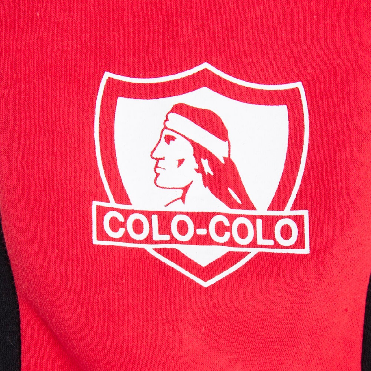BUZO COLO COLO URBANO NEGRO BLANCO ROJO - XXL - 4