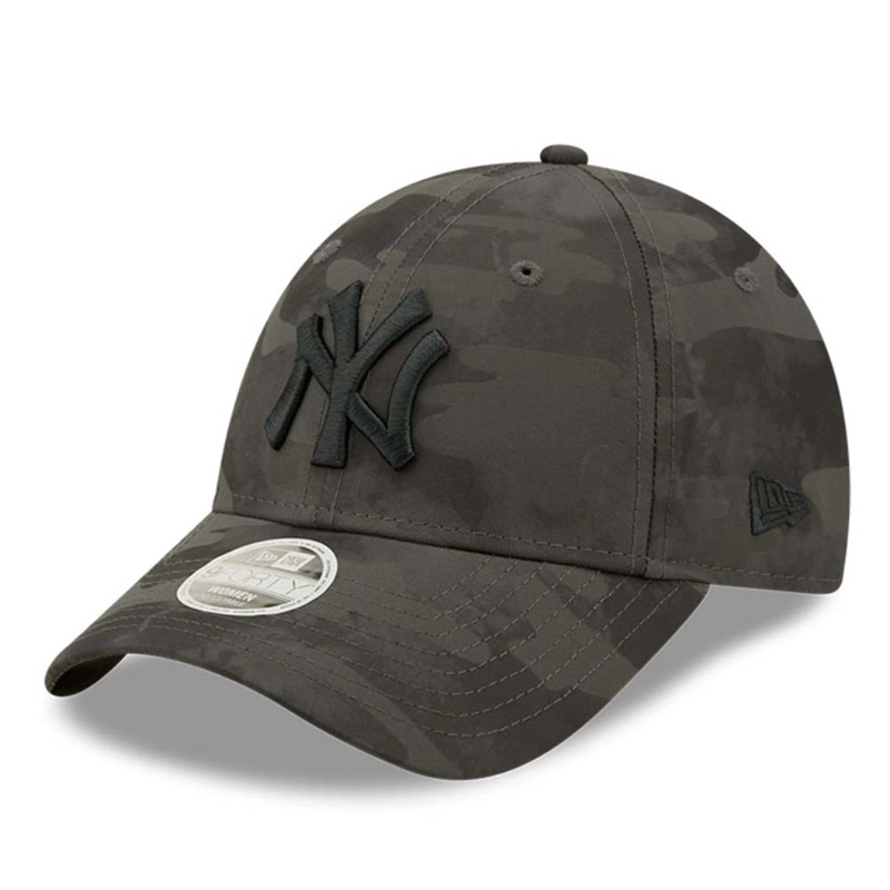 JOCKEY GORRA NEW ERA WOMEN'S CAMO 9FORTY NEW YORK YANKEES GRIS/NEGRO - 3