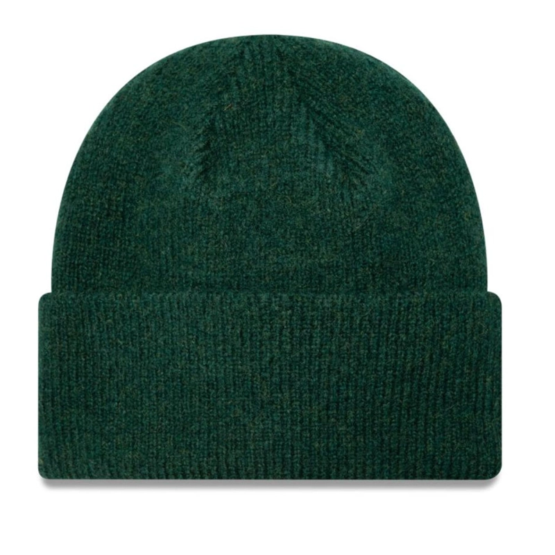 BEANIE NEW ERA NEW YORK YANKEES MLB WIDE CUFF DARK GREEN MUJER - 2