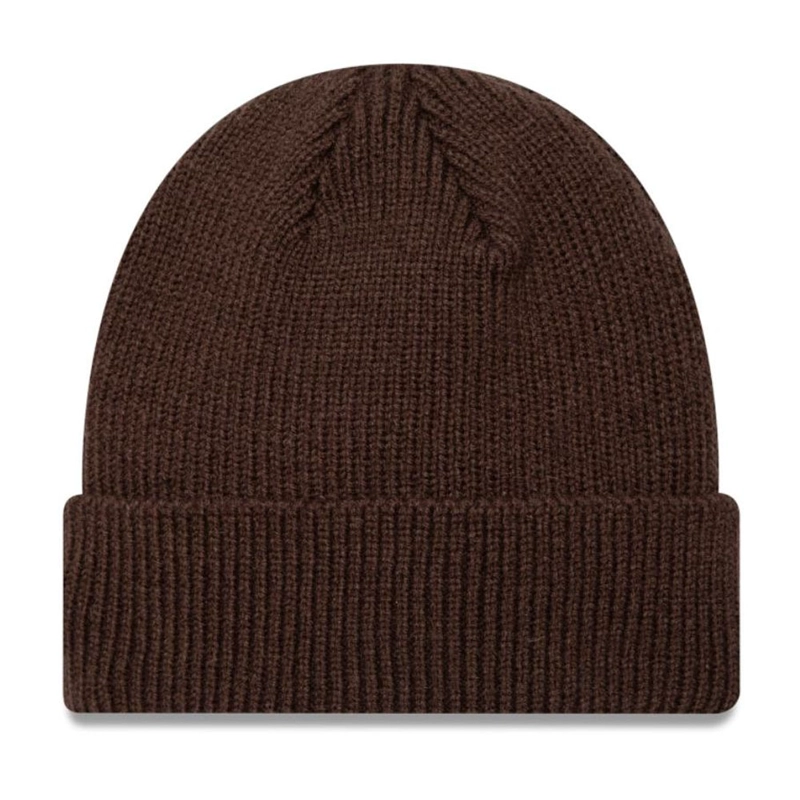 GORRO BEANIE NEW ERA WOOL CUFF KNIT BROWN - 2