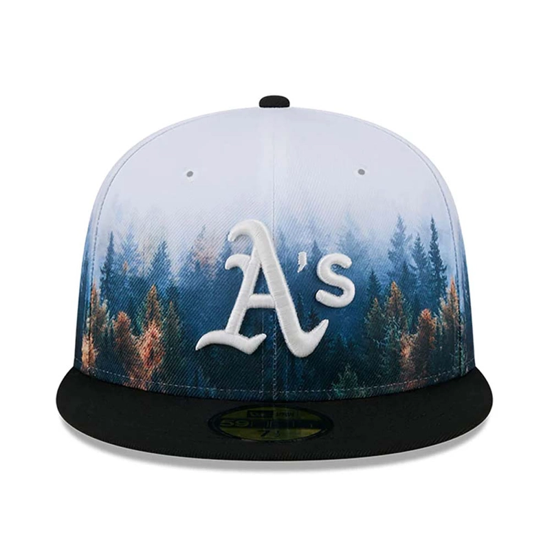 JOCKEY GORRA NEW ERA PHOTOREAL 59FIFTY OAKLAND ATHLETICS BLACK - 3