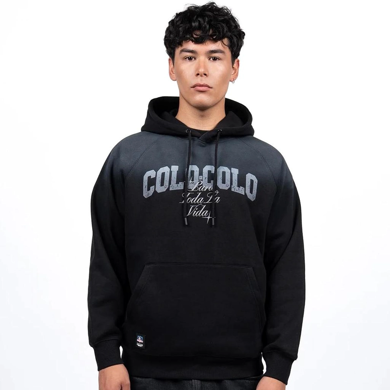 POLERON HOMBRE COLO COLO URBANO HOODIE PARA TODA LA VIDA NEGRO - 1