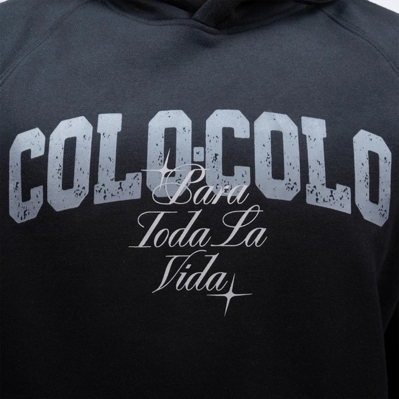 POLERON HOMBRE COLO COLO URBANO HOODIE PARA TODA LA VIDA NEGRO - 3