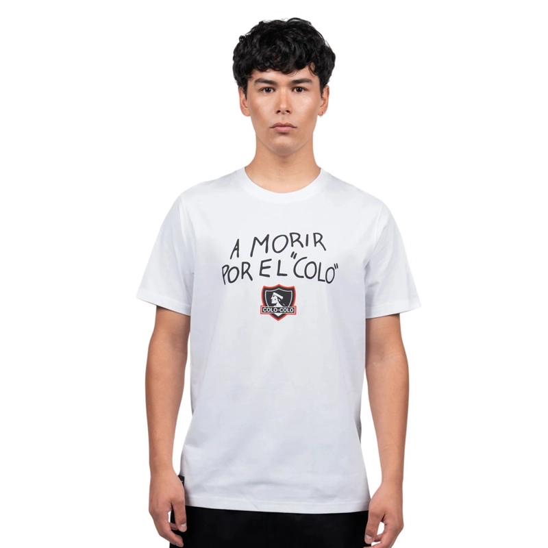 POLERA HOMBRE COLO COLO URBANO 'POR EL COLO' BLANCO - 1