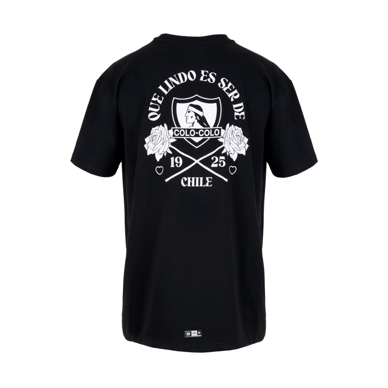 POLERA COLO-COLO HOMBRE “QUE  LINDO ES SER DE CC” NEGRO - XXL - 3
