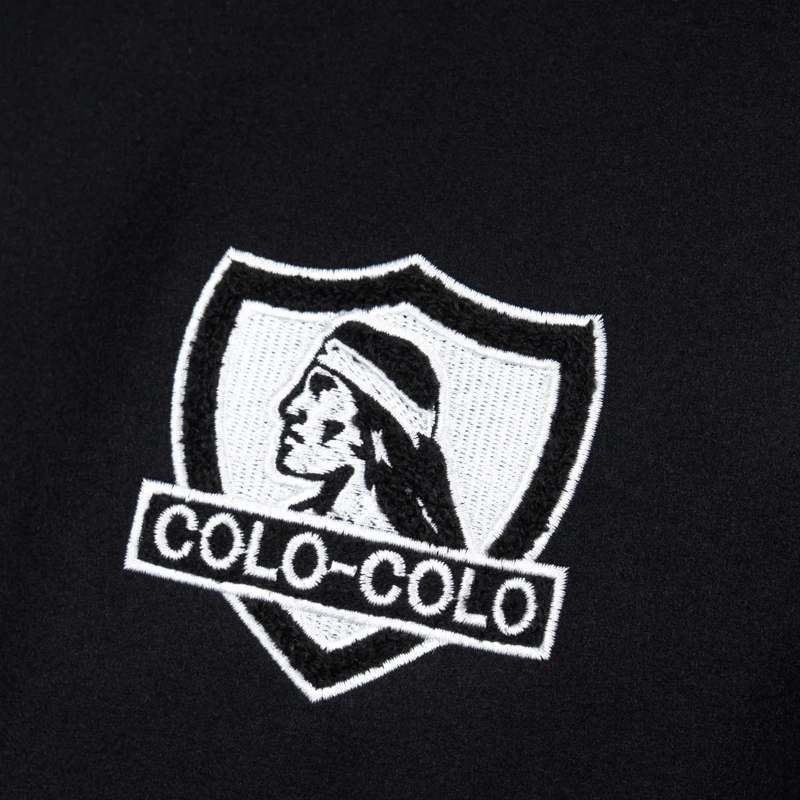 CHAQUETA HOMBRE COLO COLO URBANO VARSITY FULL BLACK - 3