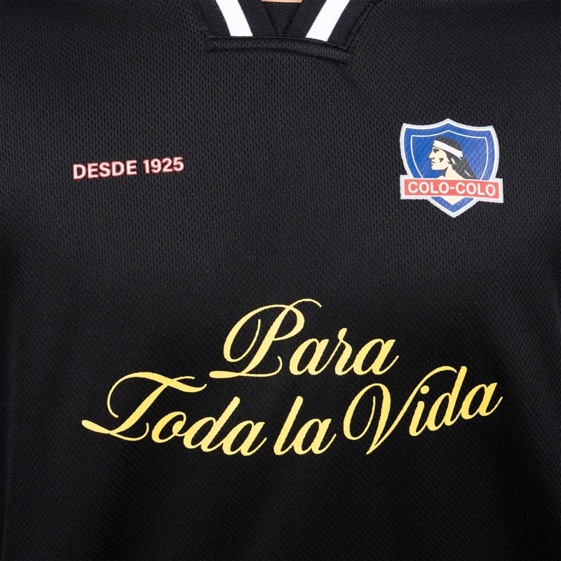POLERA HOMBRE COLO COLO OVERSIZE 'PARA TODA LA VIDA' NEGRO Y BLANCO - 4