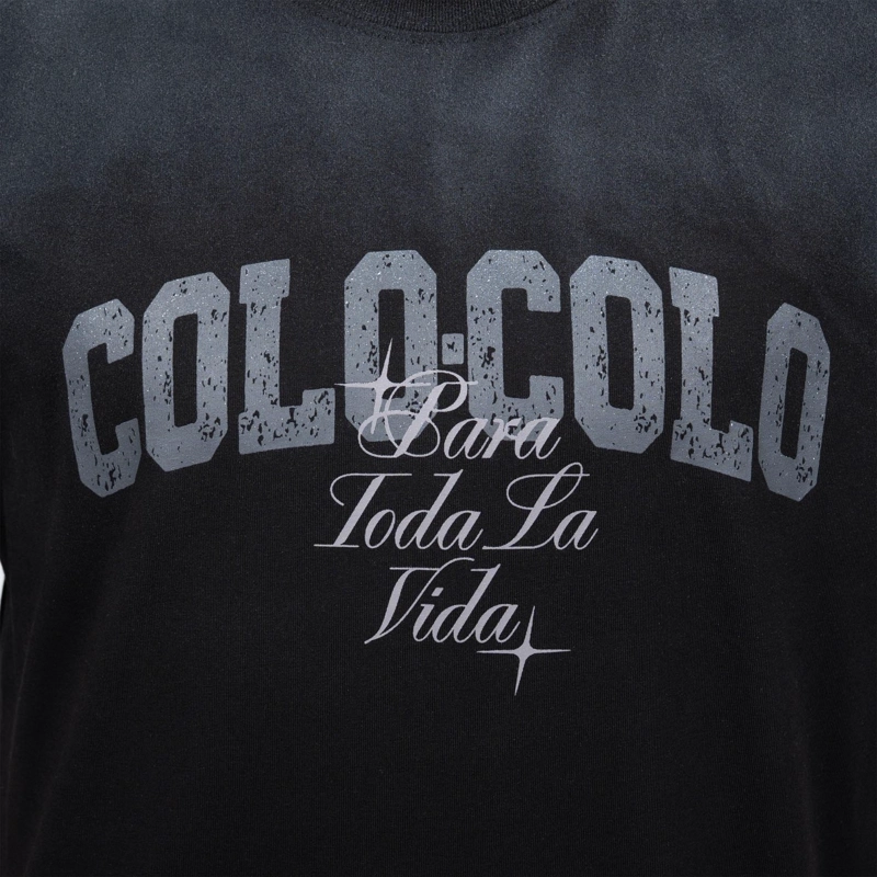 POLERA HOMBRE COLO COLO OVERSIZE 'PARA TODA LA VIDA' NEGRO - 3