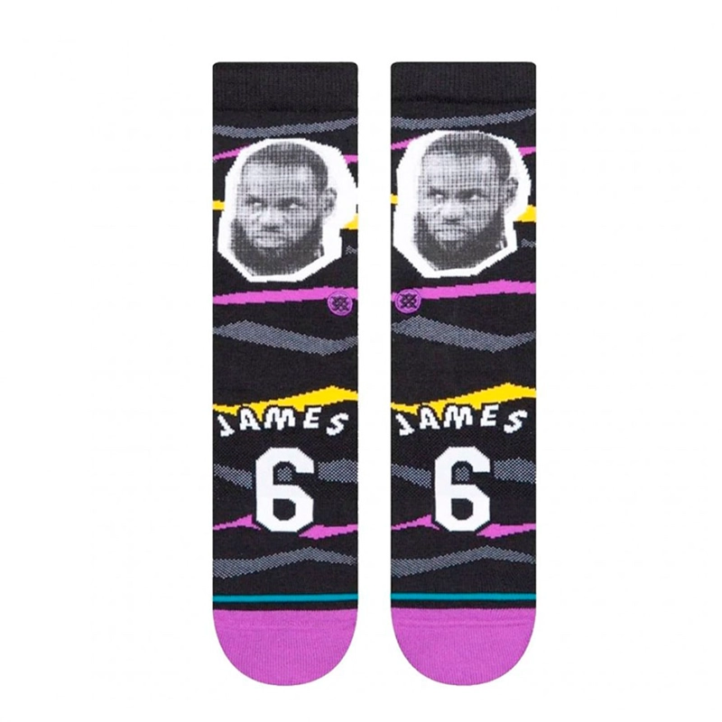 CALCETINES STANCE FAXED LEBRON 23 NEGRO BLACK - 2