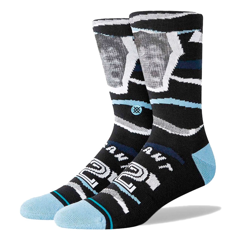 CALCETINES STANCE FAXED JA MORANT NEGRO BLACK - 1
