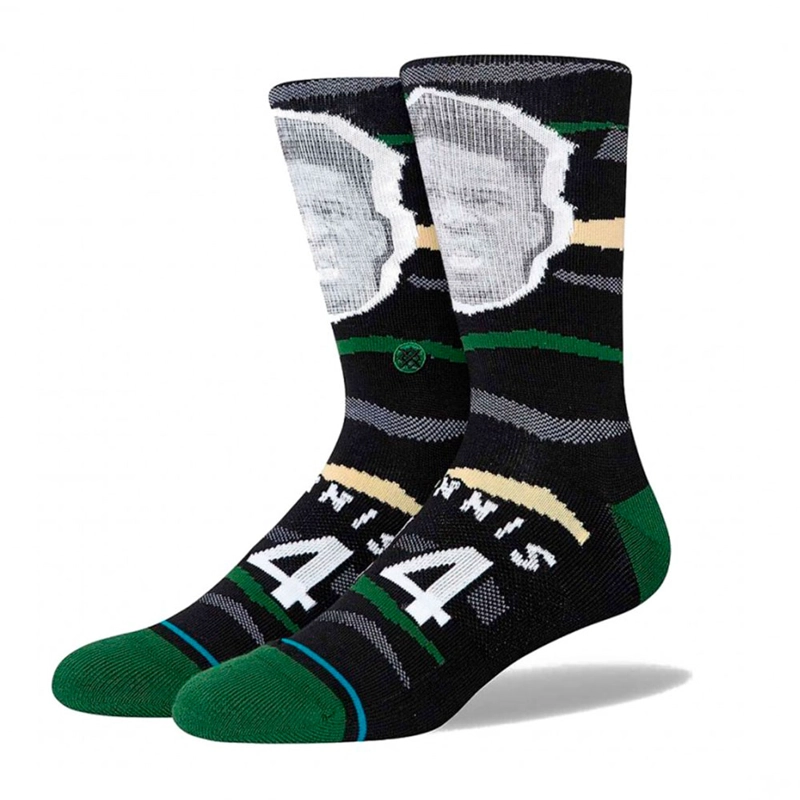 CALCETINES STANCE FAXED GIANNIS NEGRO BLACK - 1