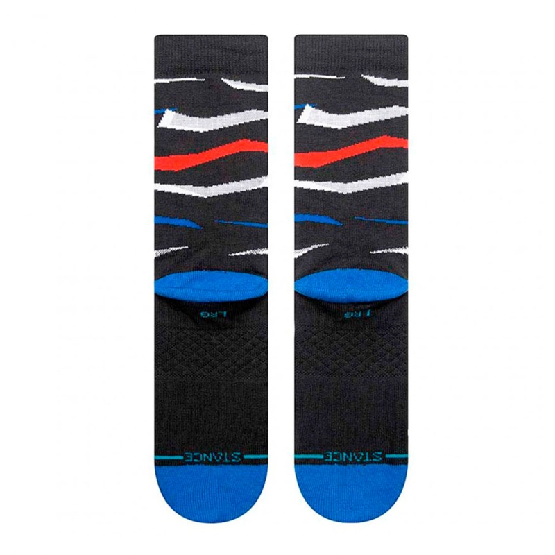CALCETINES STANCE FAXED EMBIID NEGRO BLACK - 3