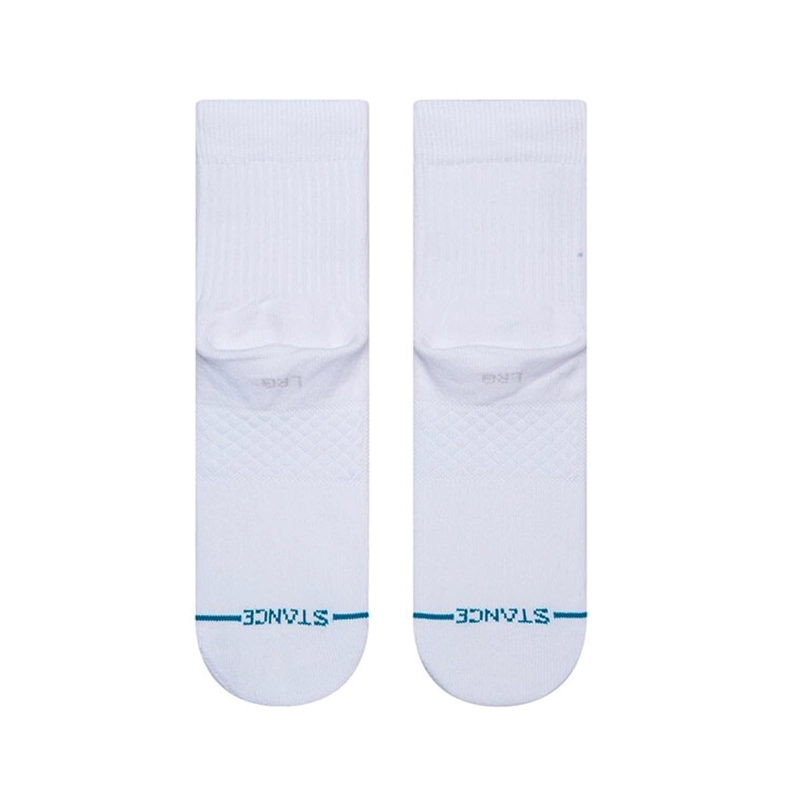 CALCETINES STANCE NBA LOGOMAN ST QTR BLANCO WHITE - 3