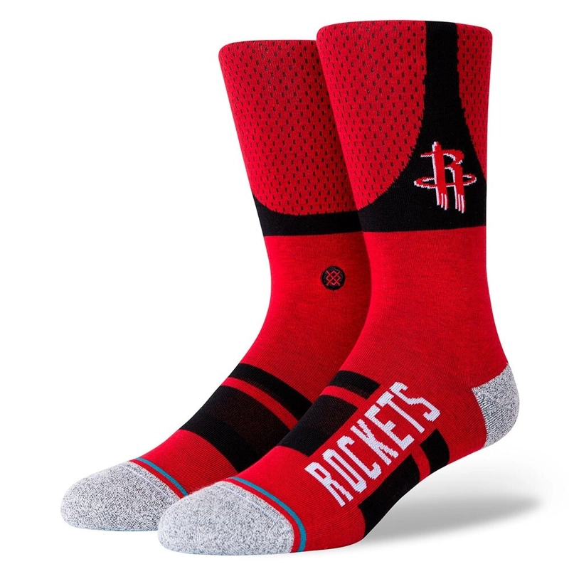 CALCETINES STANCE HOUSTON ROCKETS SHORTCUT 2 RED - 1