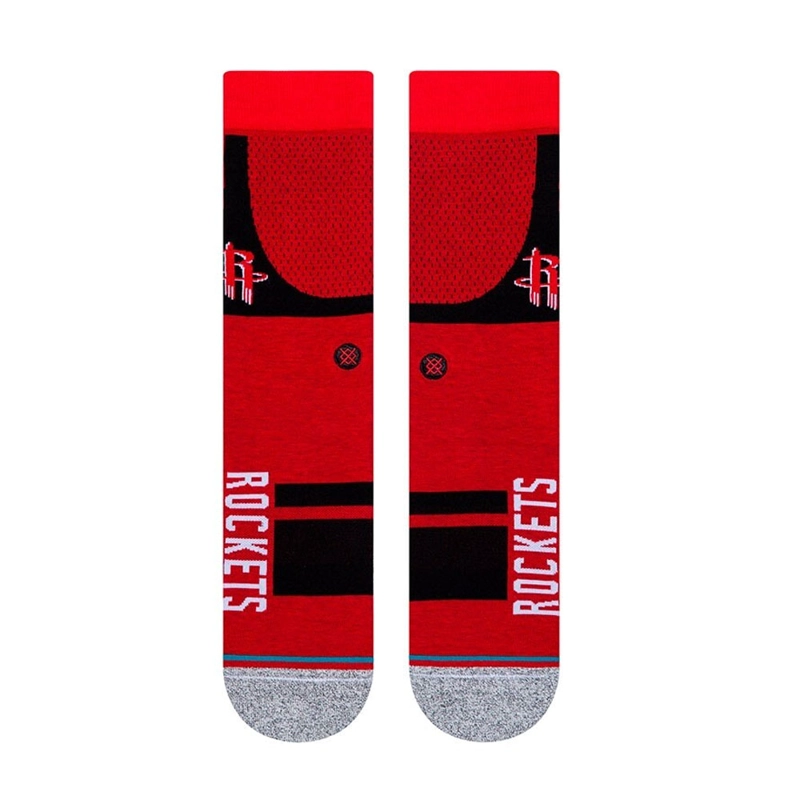 CALCETINES STANCE HOUSTON ROCKETS SHORTCUT 2 RED - 2