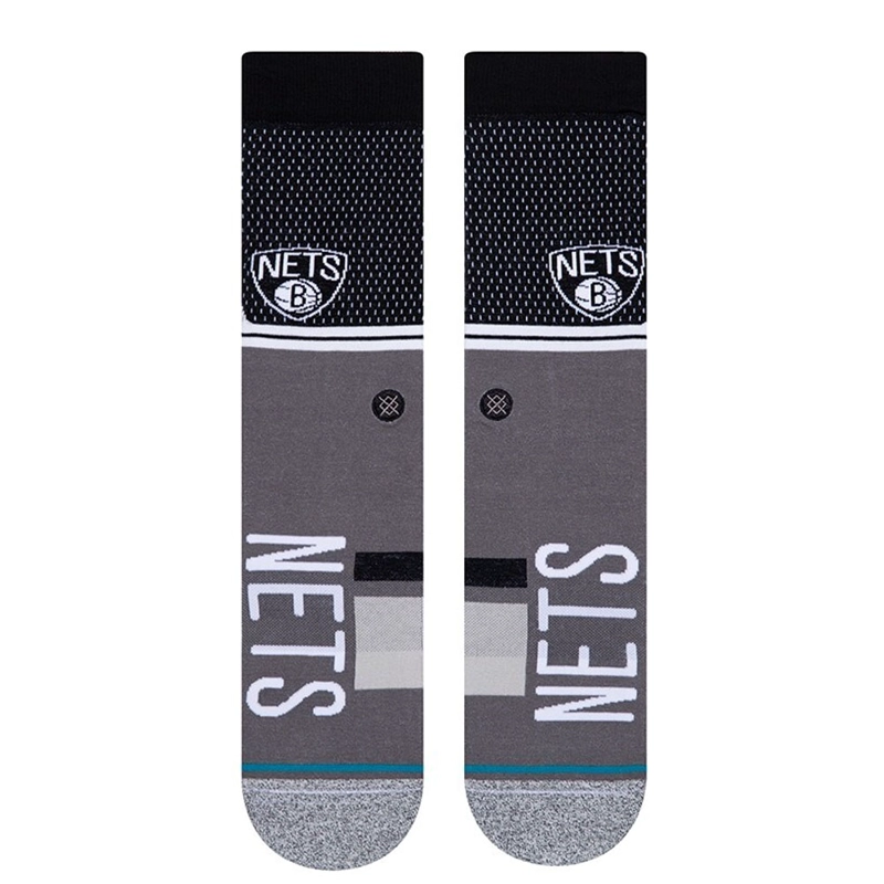 CALCETINES STANCE BROOKLYN NETS SHORTCUT 2 BLACK - 2