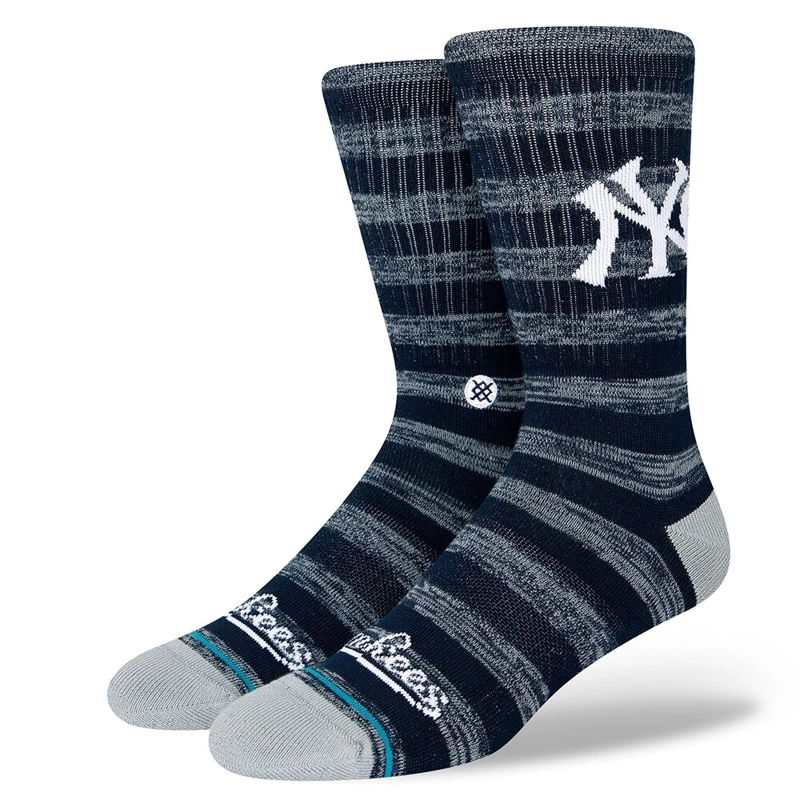 CALCETINES STANCE NEW YORK YANKEES TWIST CREW NAVY - 1
