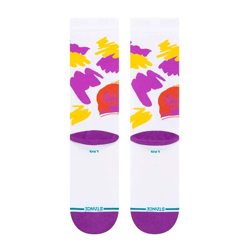 CALCETINES STANCE PAINT LEBRON JAMES WHITE - 3
