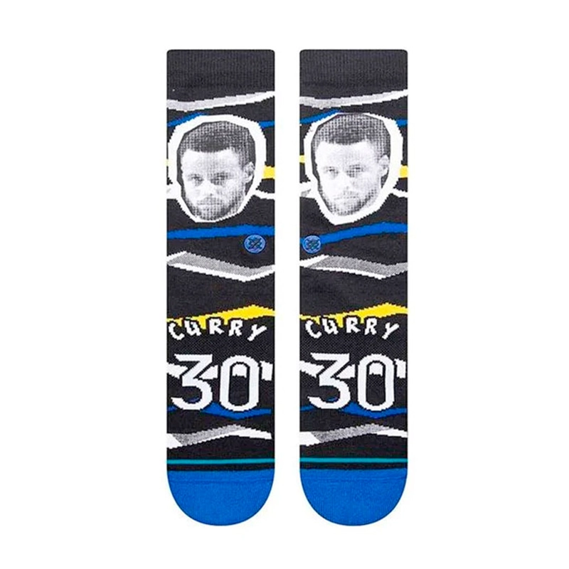 CALCETINES STANCE FAXED CURRY NEGRO BLACK - 2