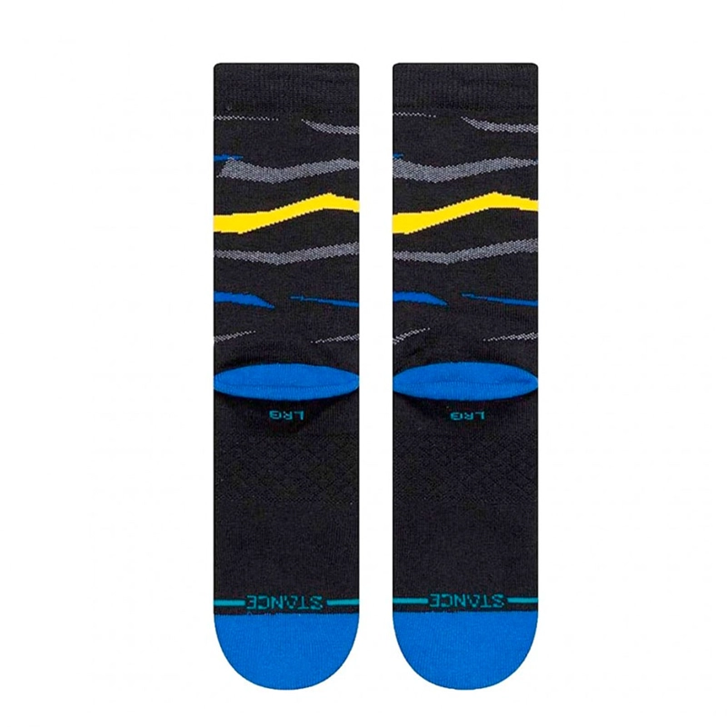 CALCETINES STANCE FAXED CURRY NEGRO BLACK - 3