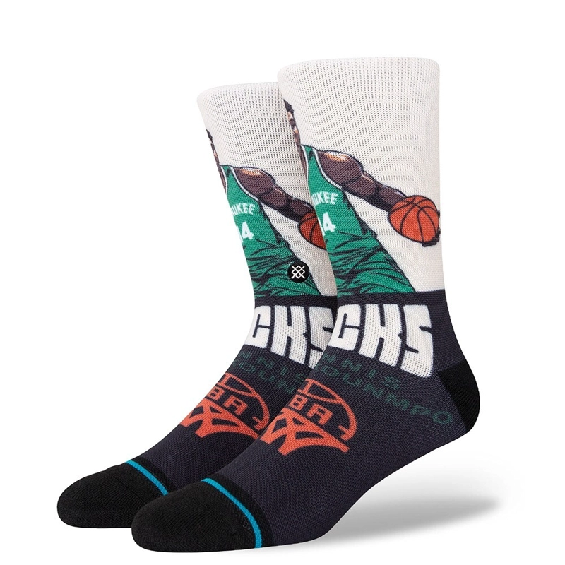 CALCETINES STANCE GRADED GIANNIS TAN - 1